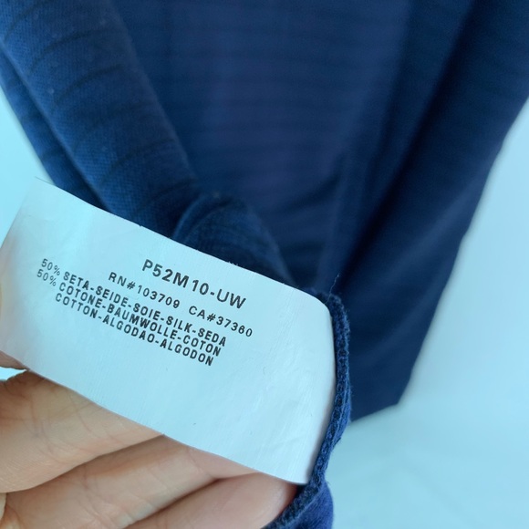 ARMANI COLLEZIONI STRIPE T-SHIRT - Picture 6 of 7